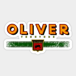 Oliver Tractors USA Sticker